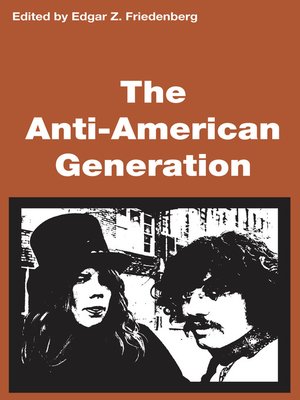 cover image of Anti-American Generation
